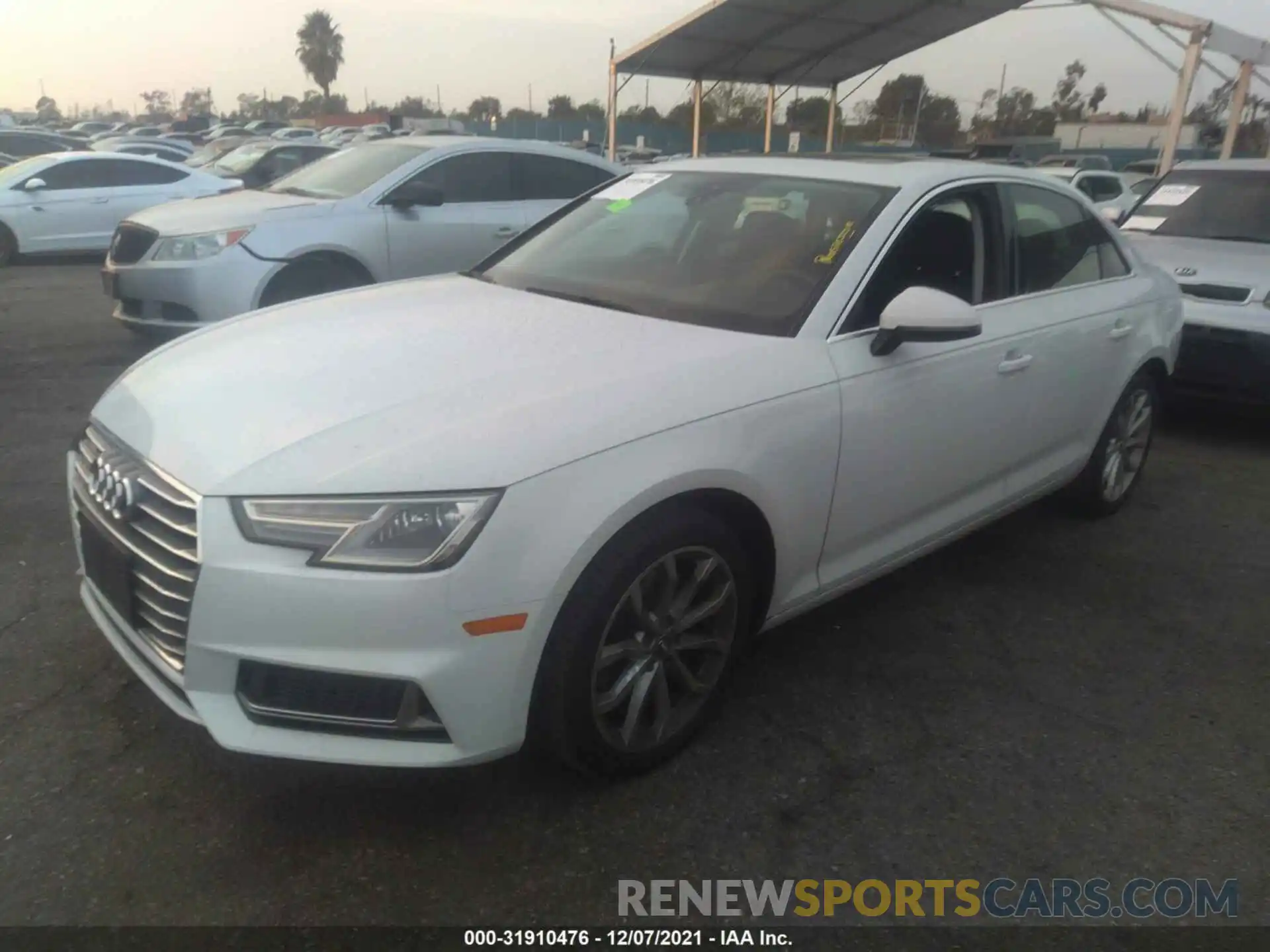 2 Photograph of a damaged car WAUGMAF41KA051245 AUDI A4 2019