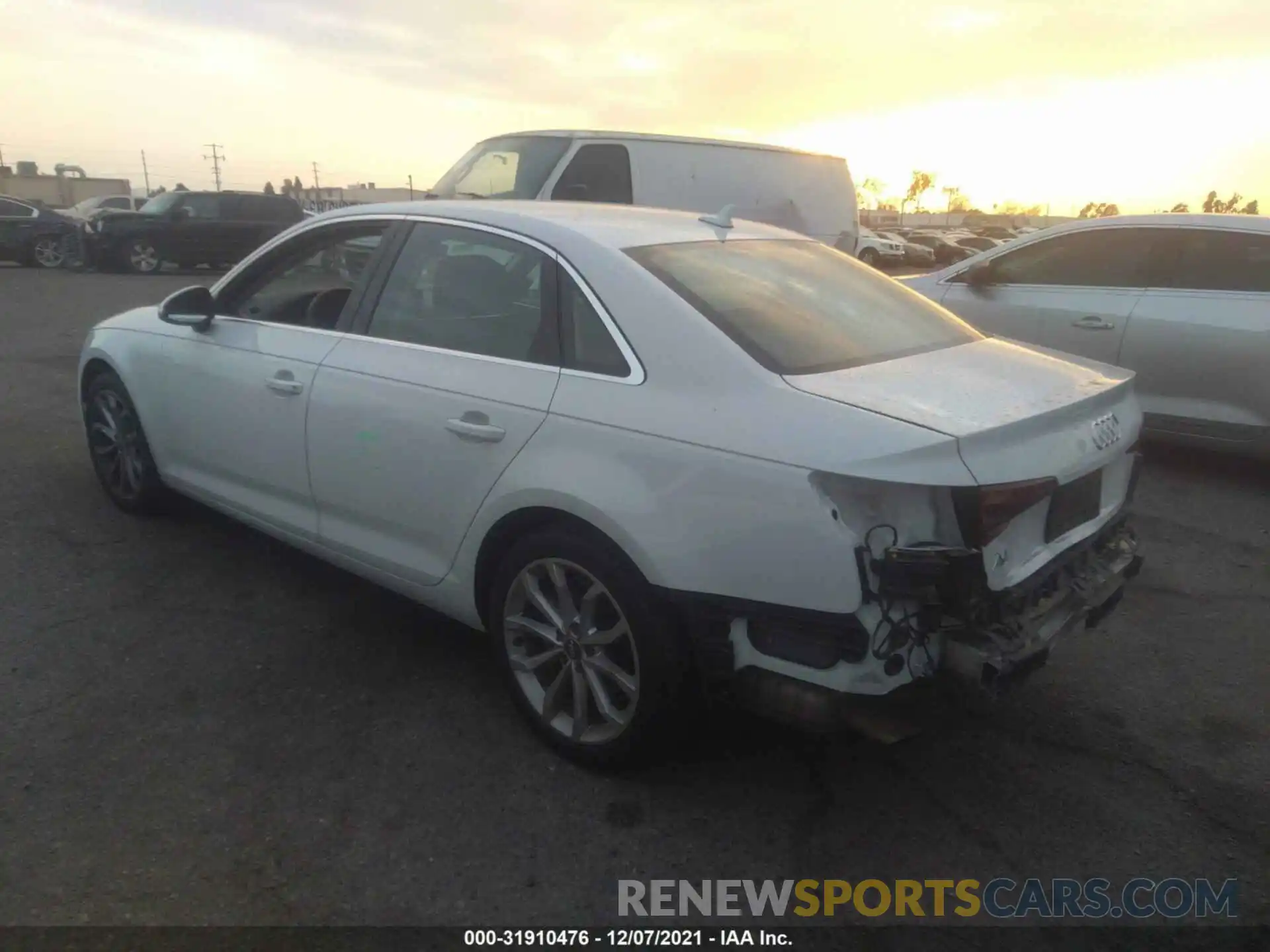 3 Photograph of a damaged car WAUGMAF41KA051245 AUDI A4 2019