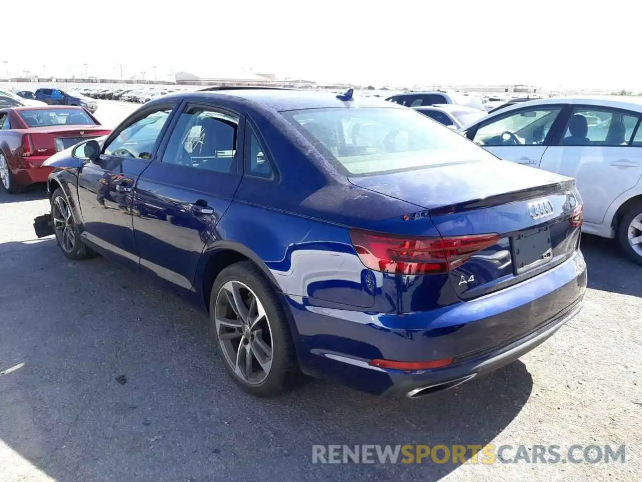 3 Photograph of a damaged car WAUGMAF41KA073018 AUDI A4 2019