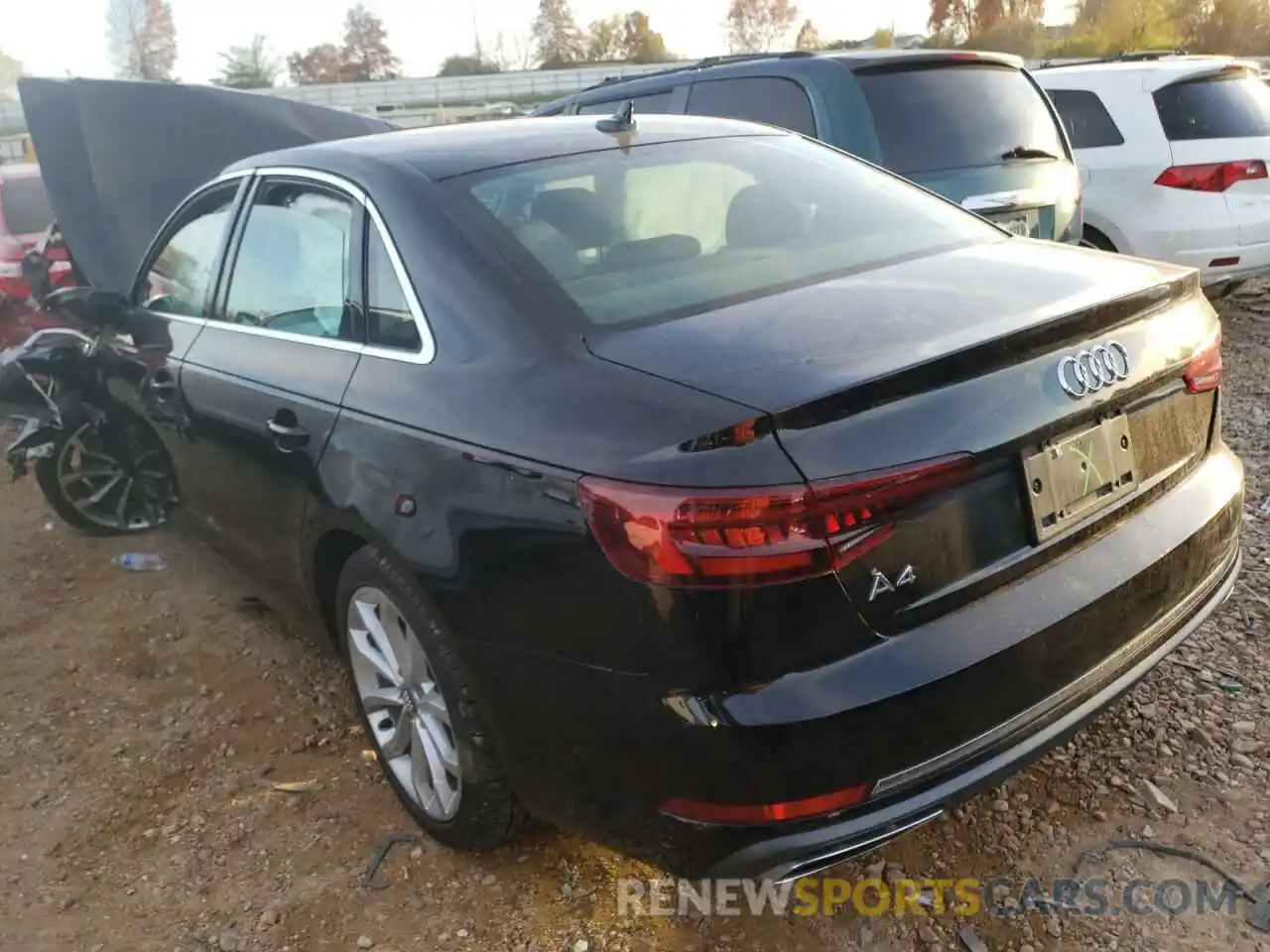 3 Photograph of a damaged car WAUGMAF41KA077425 AUDI A4 2019