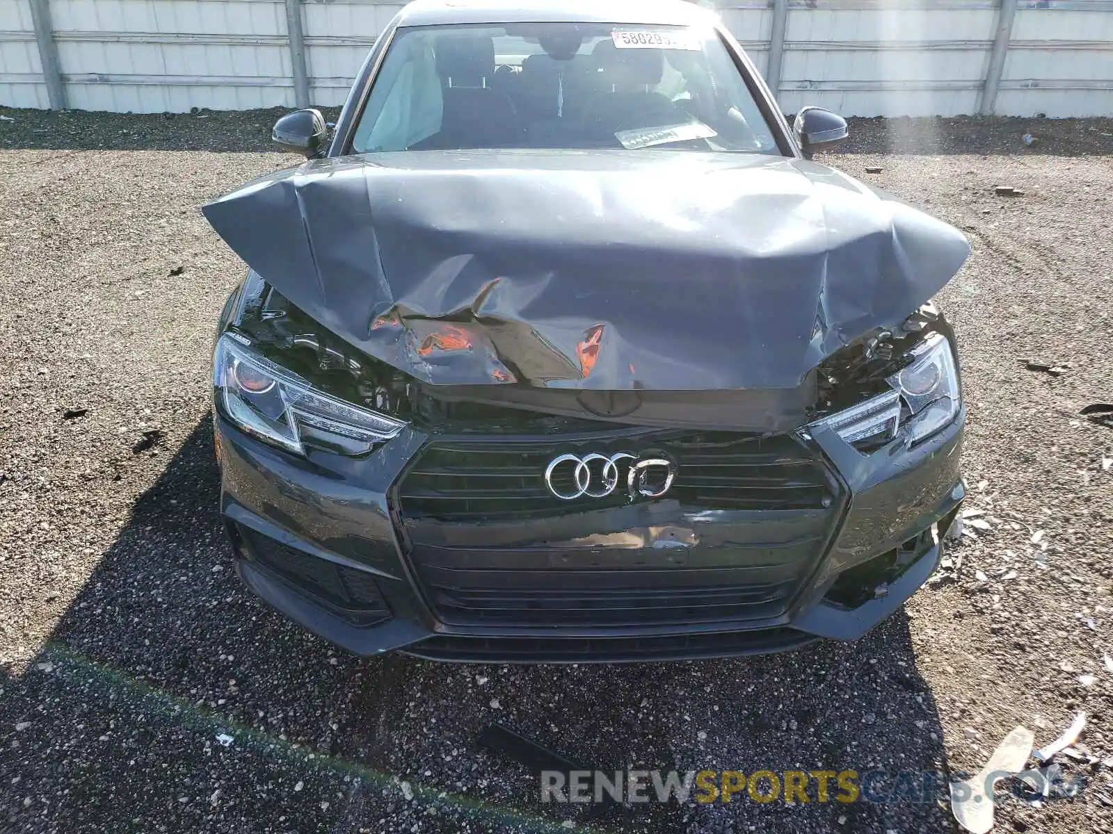 9 Photograph of a damaged car WAUGMAF41KA110312 AUDI A4 2019