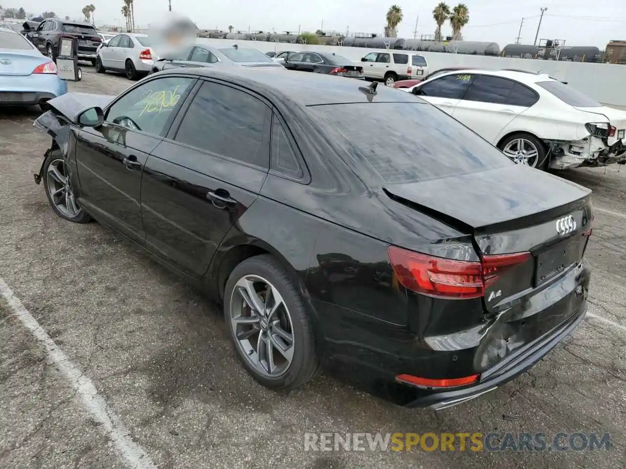 3 Photograph of a damaged car WAUGMAF41KN012180 AUDI A4 2019