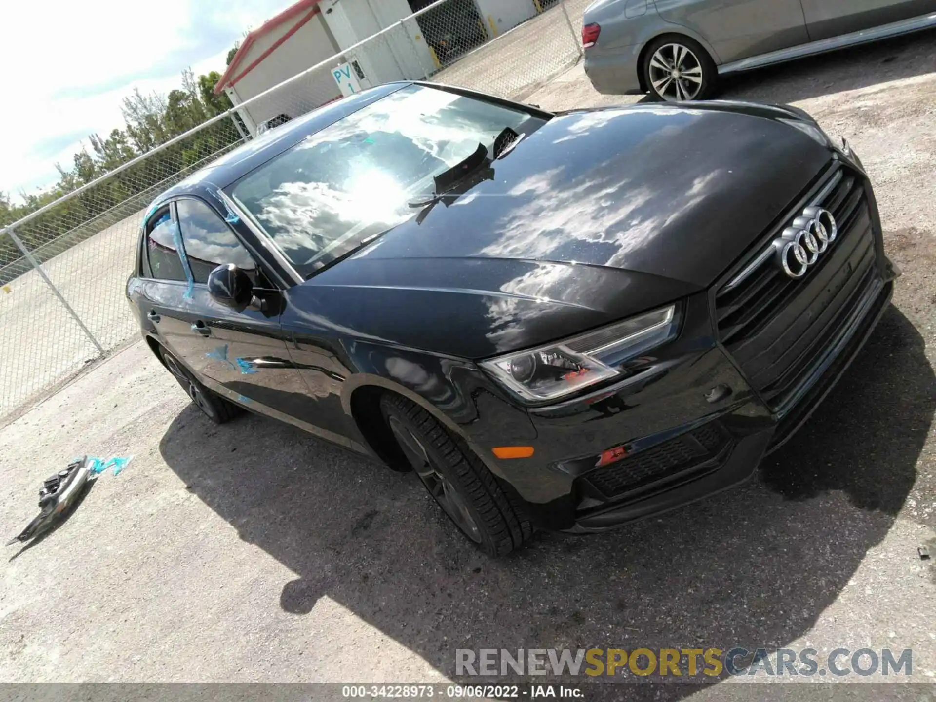 1 Photograph of a damaged car WAUGMAF41KN013779 AUDI A4 2019