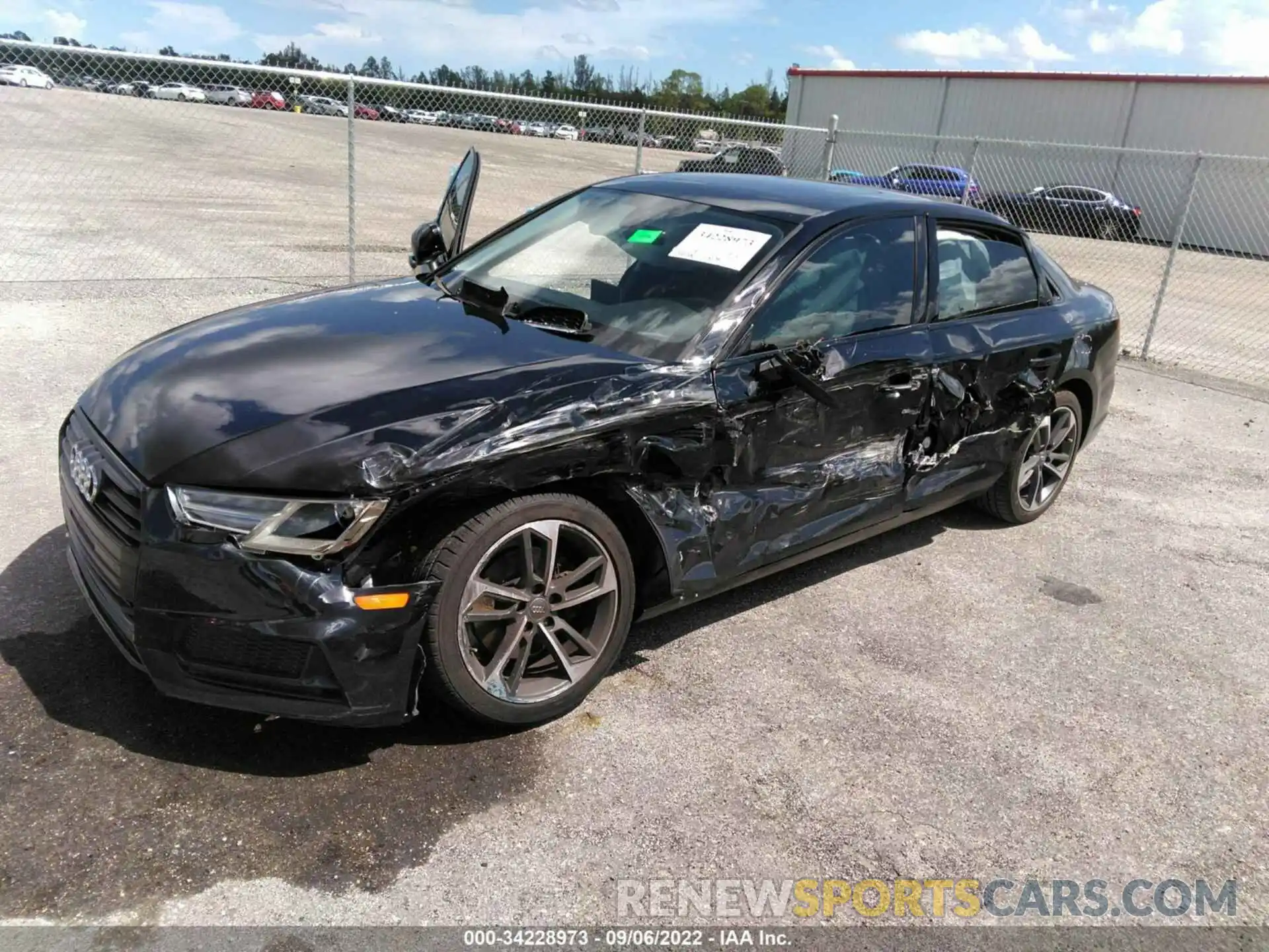 2 Photograph of a damaged car WAUGMAF41KN013779 AUDI A4 2019