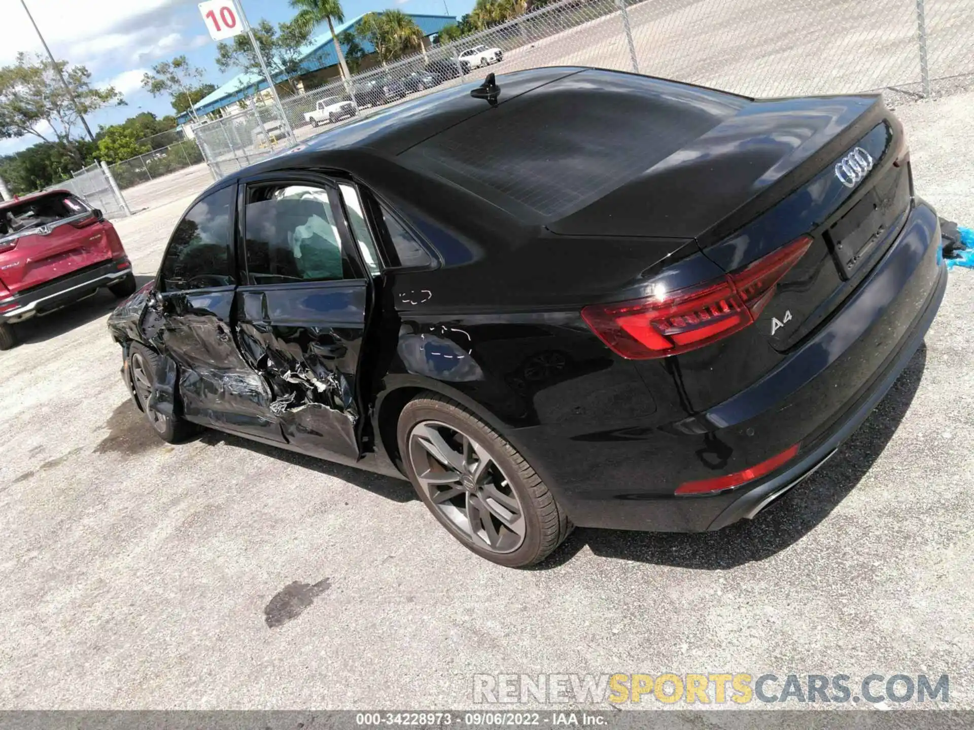 3 Photograph of a damaged car WAUGMAF41KN013779 AUDI A4 2019