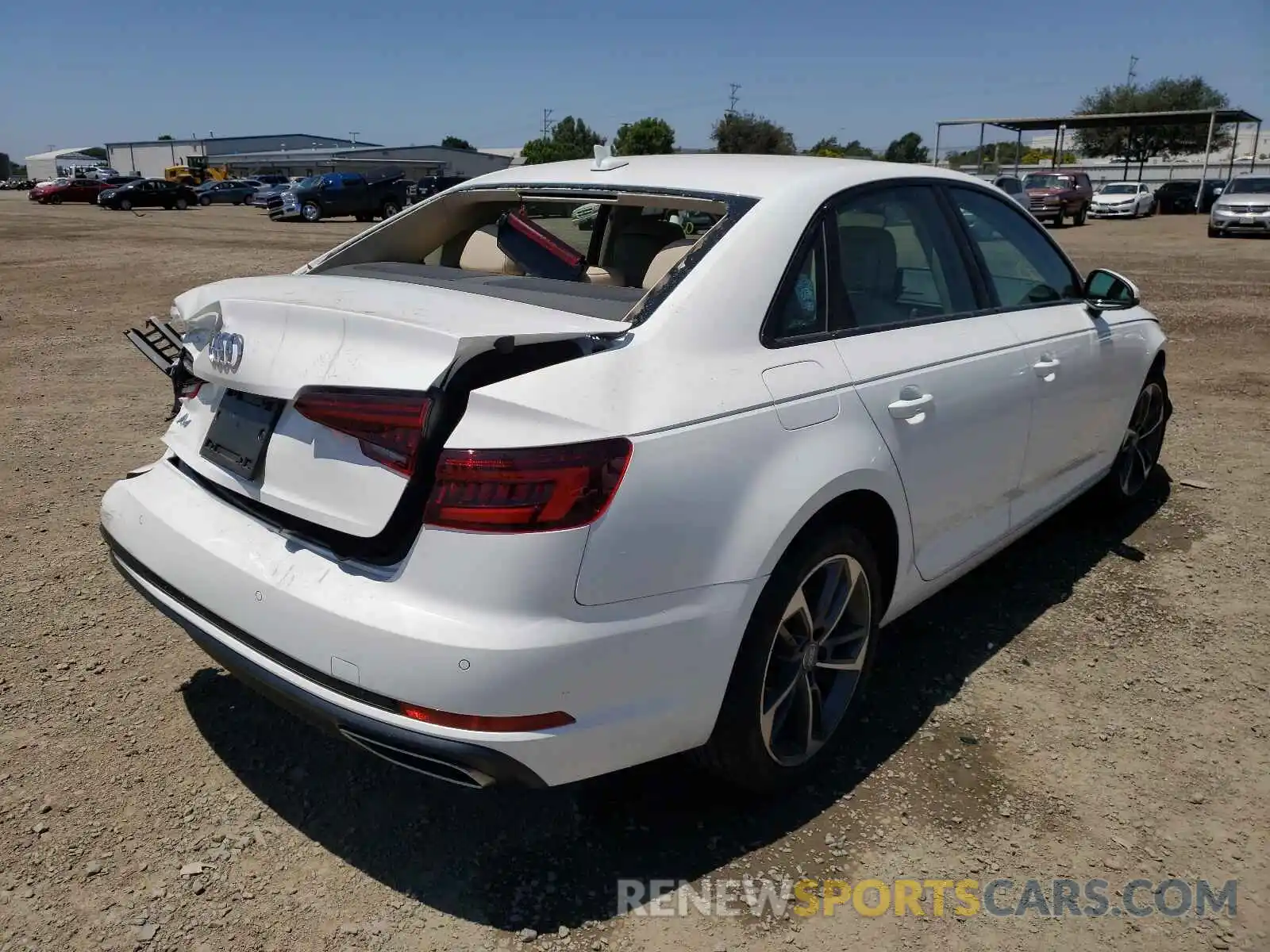 4 Photograph of a damaged car WAUGMAF41KN021137 AUDI A4 2019