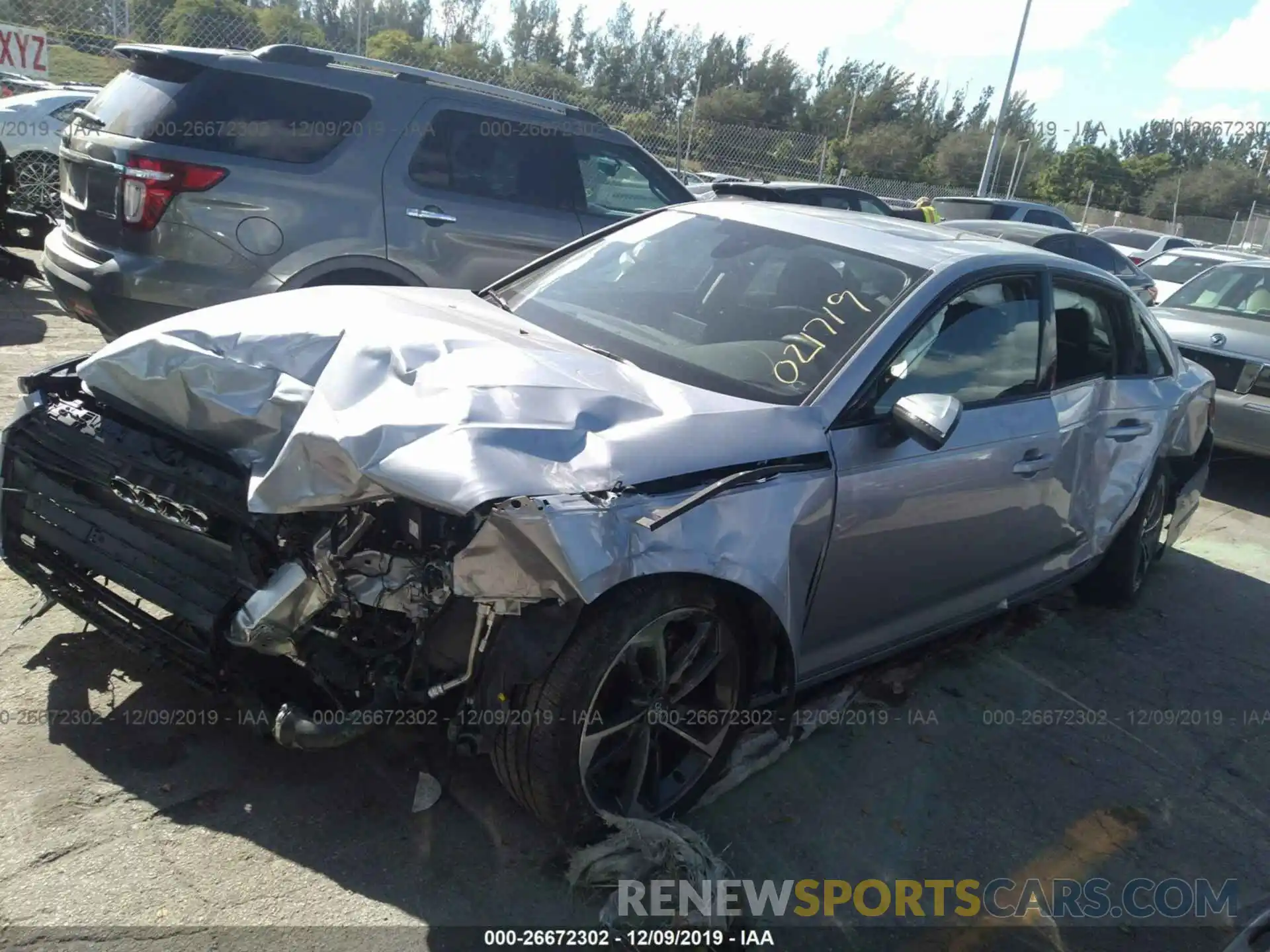 6 Photograph of a damaged car WAUGMAF41KN021719 AUDI A4 2019