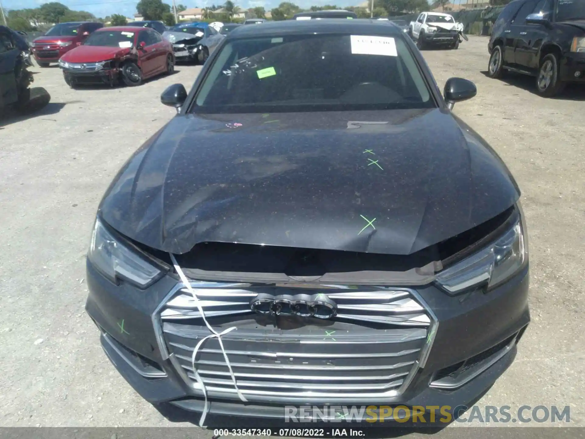 6 Photograph of a damaged car WAUGMAF42KA021140 AUDI A4 2019