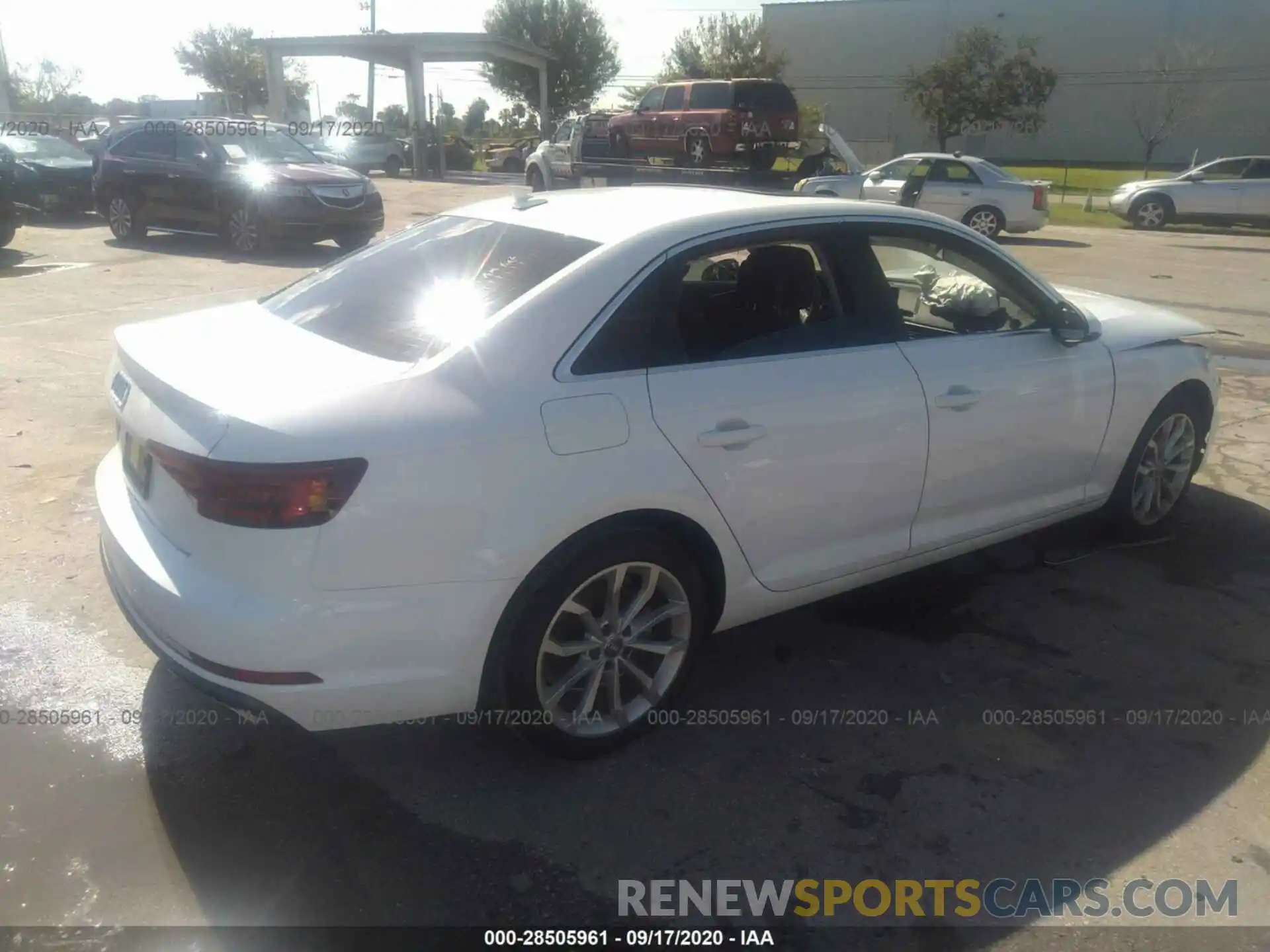 4 Photograph of a damaged car WAUGMAF42KA042943 AUDI A4 2019