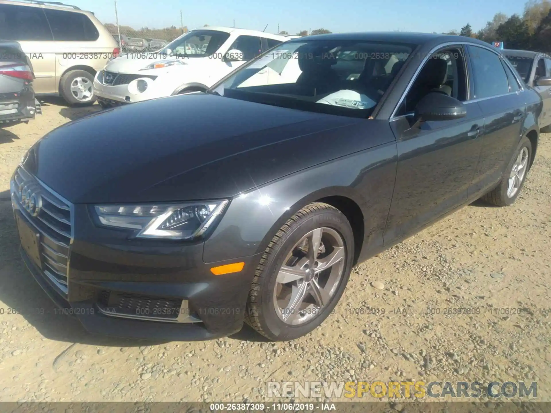 2 Photograph of a damaged car WAUGMAF42KA056051 AUDI A4 2019