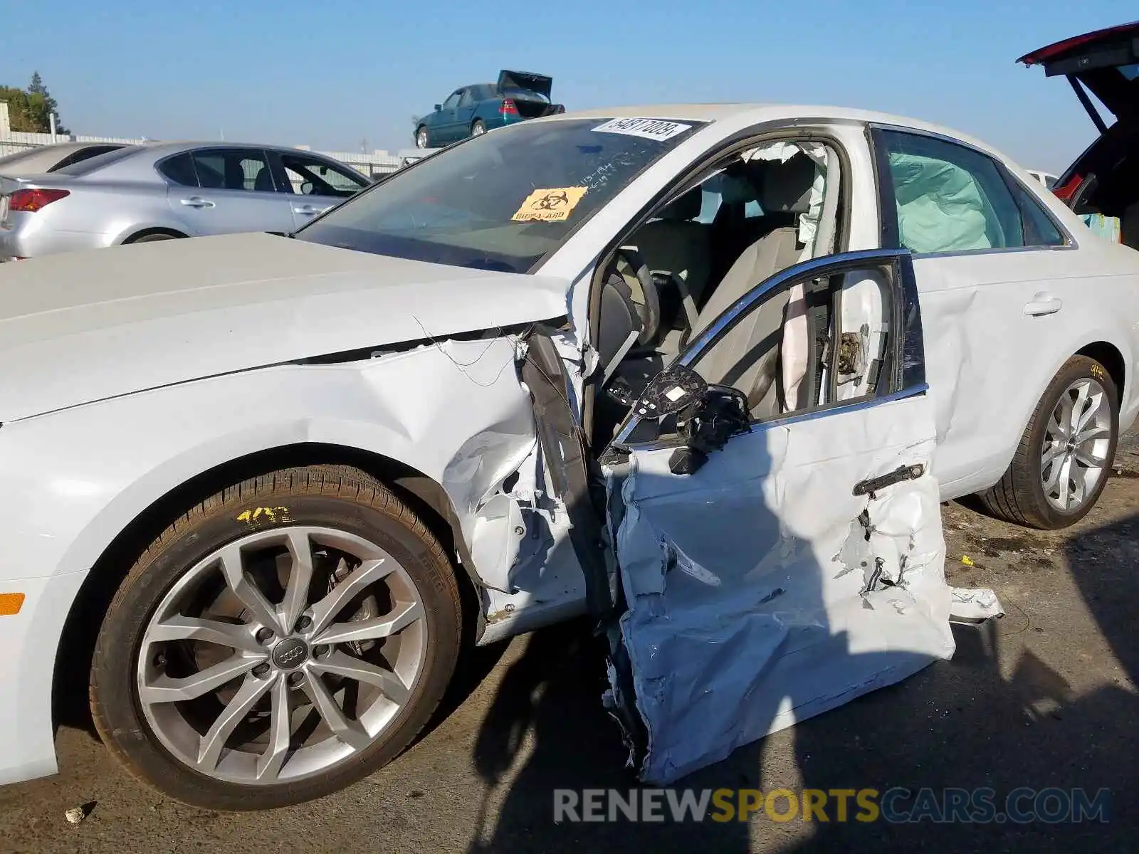 9 Photograph of a damaged car WAUGMAF42KA062870 AUDI A4 2019