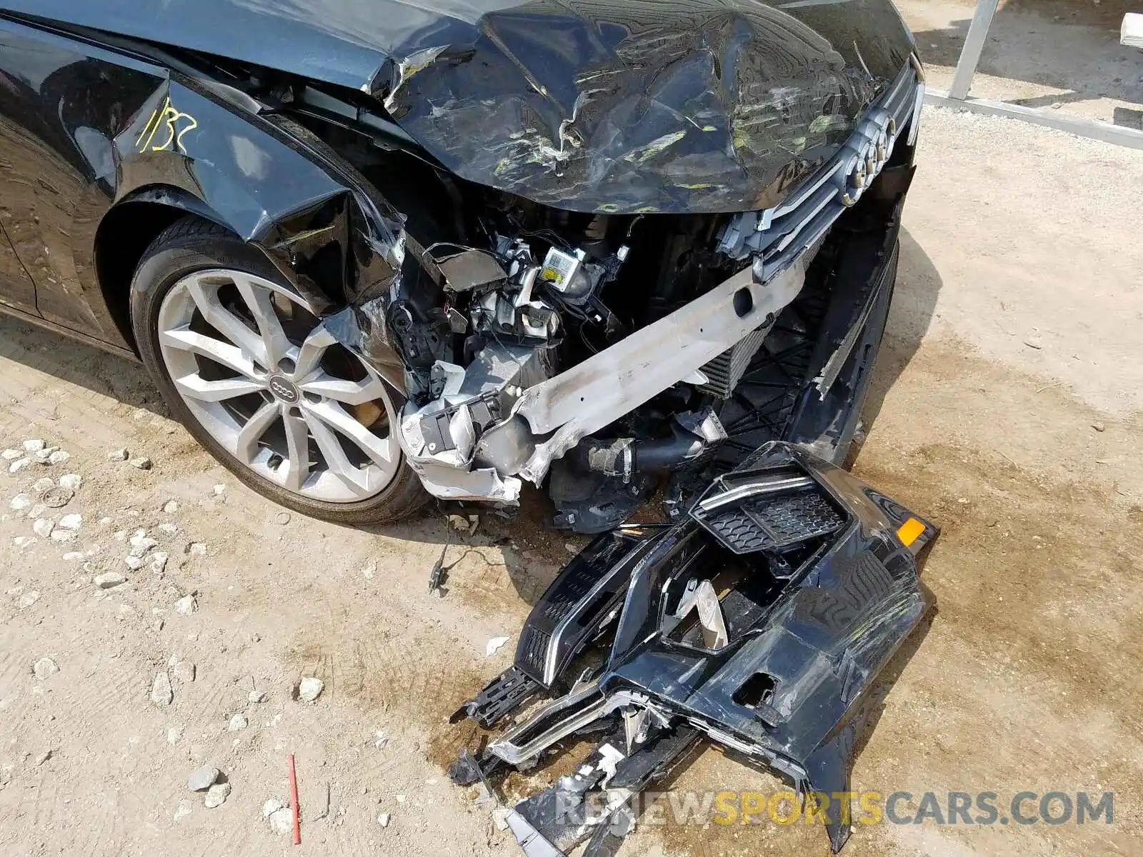 9 Photograph of a damaged car WAUGMAF42KN002886 AUDI A4 2019