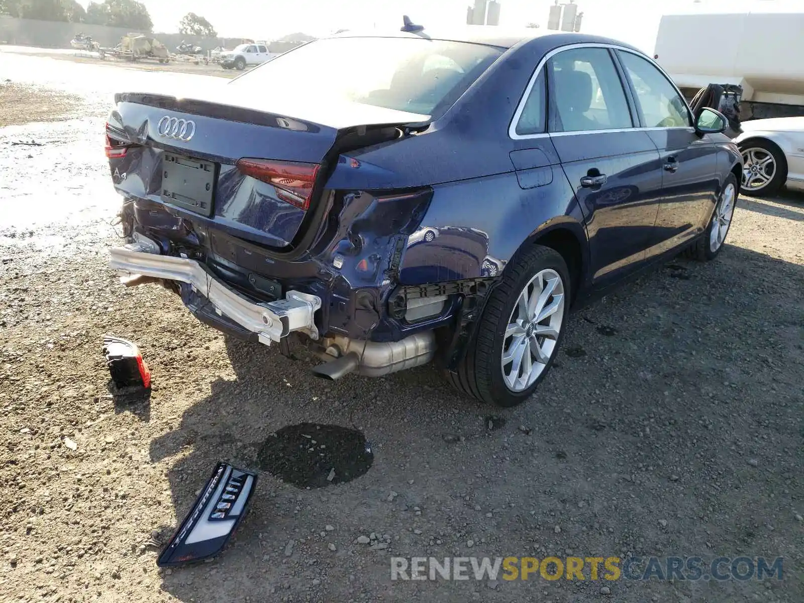 4 Photograph of a damaged car WAUGMAF42KN002905 AUDI A4 2019