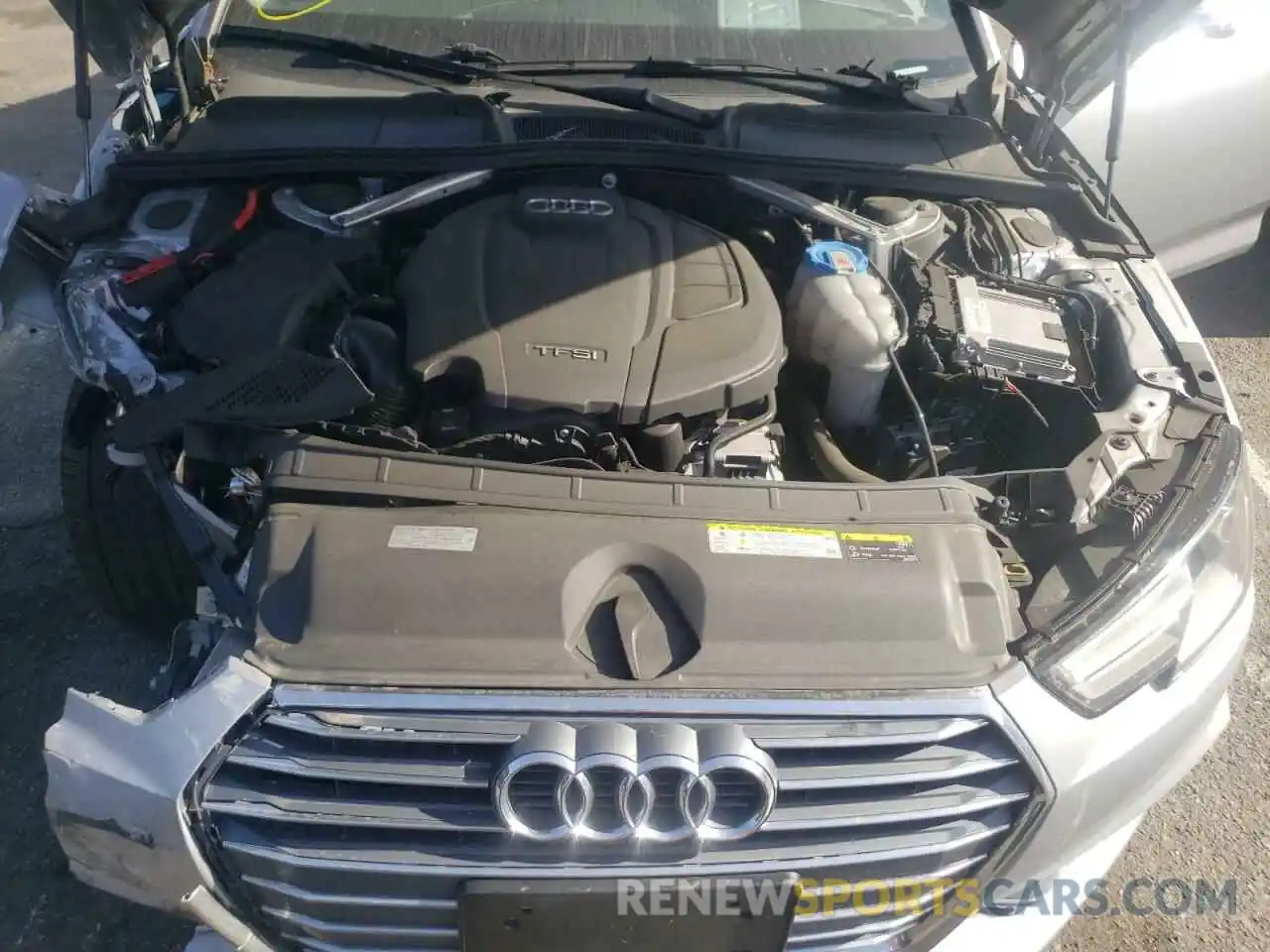 7 Photograph of a damaged car WAUGMAF42KN005190 AUDI A4 2019