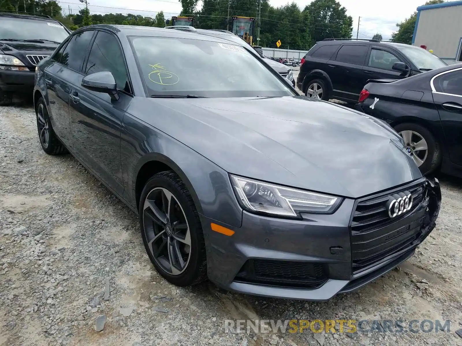 1 Photograph of a damaged car WAUGMAF42KN017548 AUDI A4 2019