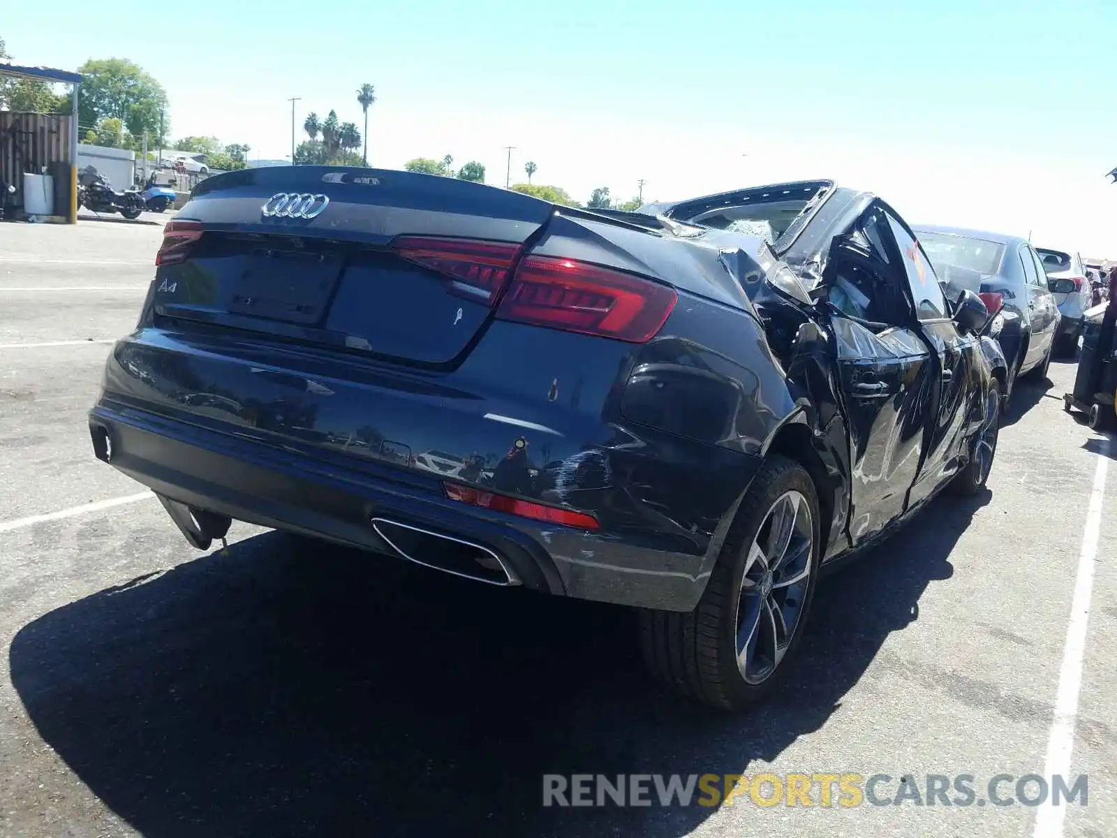 4 Photograph of a damaged car WAUGMAF42KN018070 AUDI A4 2019