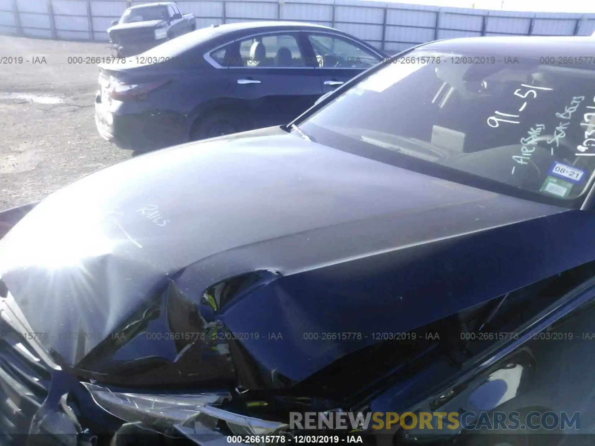 10 Photograph of a damaged car WAUGMAF42KN018344 AUDI A4 2019