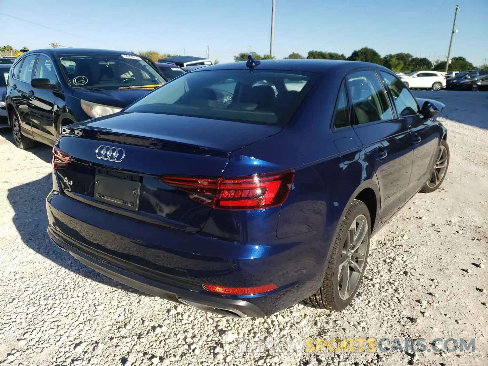 4 Photograph of a damaged car WAUGMAF42KN021406 AUDI A4 2019