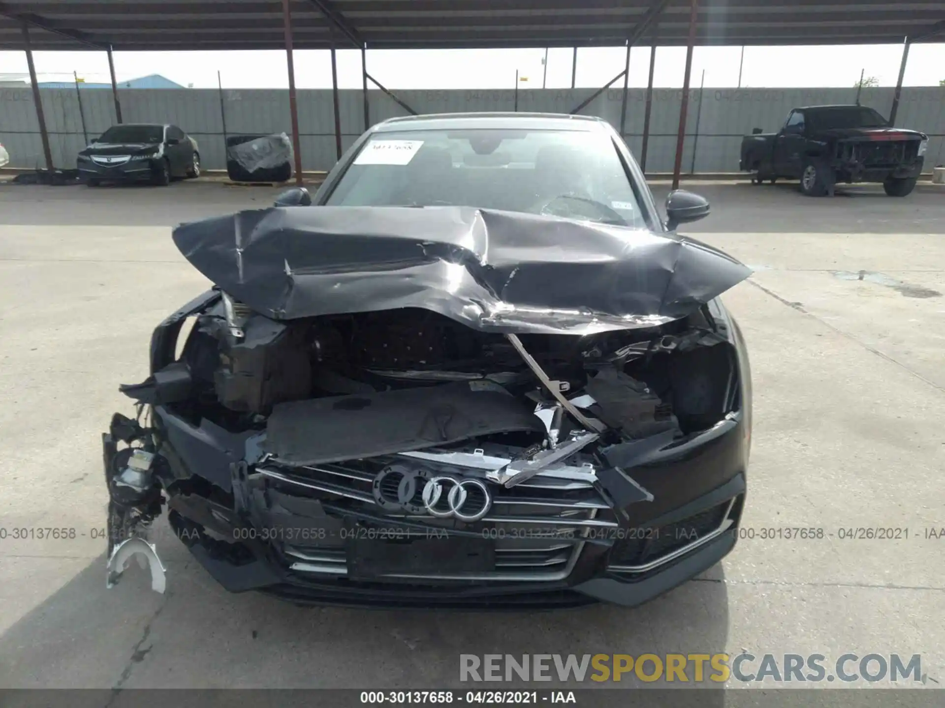 6 Photograph of a damaged car WAUGMAF43KA030879 AUDI A4 2019