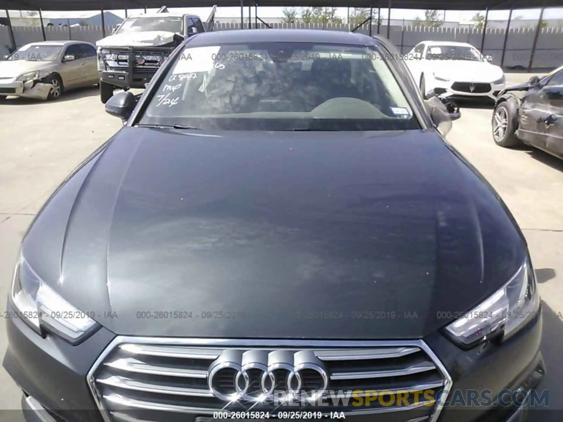 10 Фотография поврежденного автомобиля WAUGMAF43KA042790 AUDI A4 2019