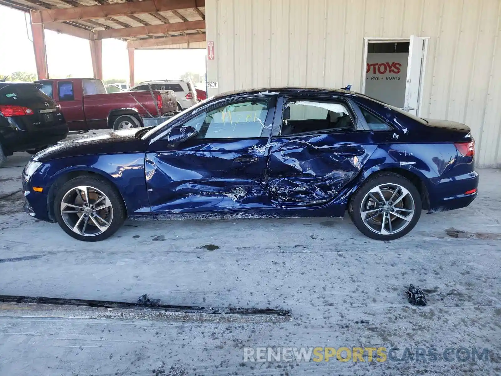 9 Photograph of a damaged car WAUGMAF43KA107802 AUDI A4 2019