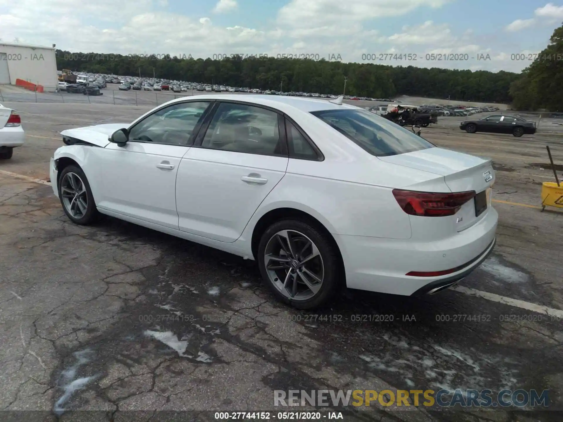 3 Photograph of a damaged car WAUGMAF43KA111882 AUDI A4 2019