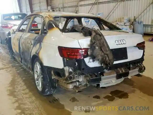 3 Фотография поврежденного автомобиля WAUGMAF43KN001083 AUDI A4 2019
