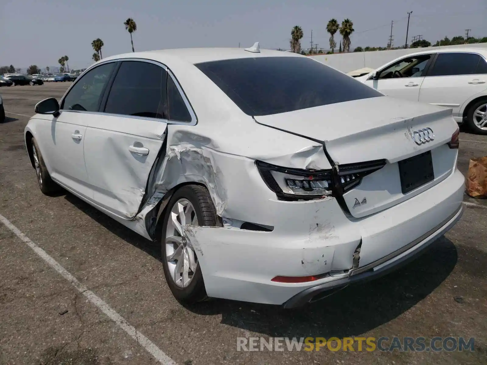 3 Photograph of a damaged car WAUGMAF43KN001424 AUDI A4 2019