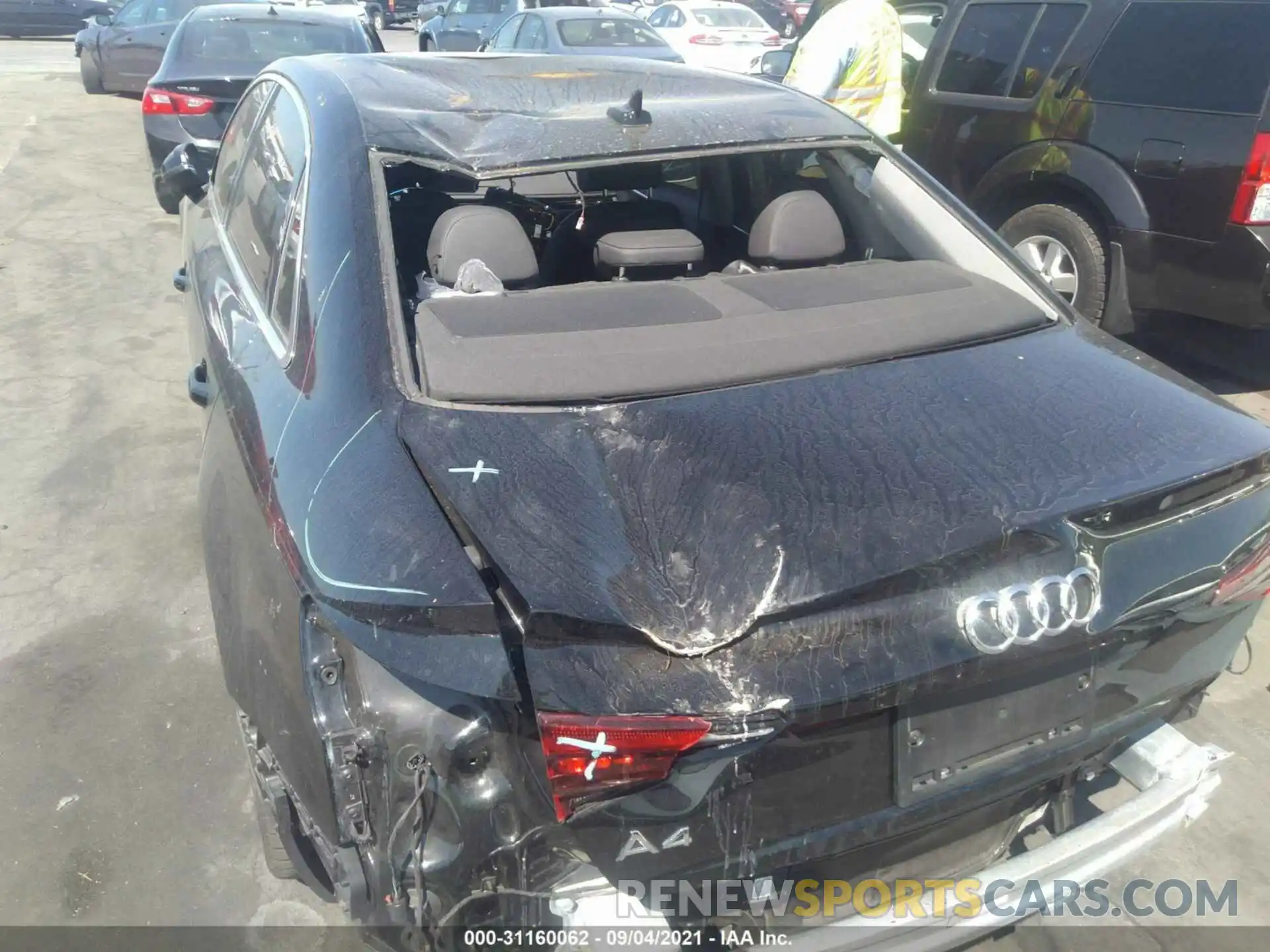 6 Photograph of a damaged car WAUGMAF43KN011306 AUDI A4 2019