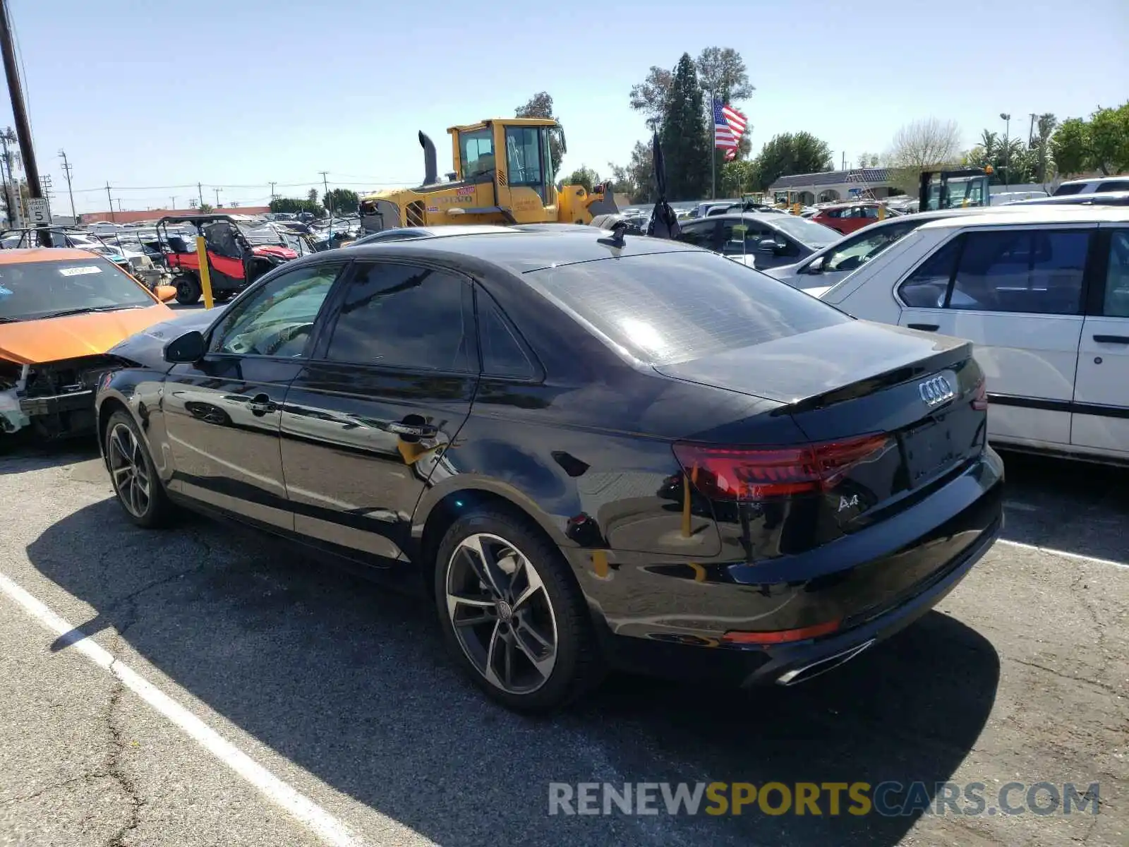 3 Photograph of a damaged car WAUGMAF43KN013556 AUDI A4 2019