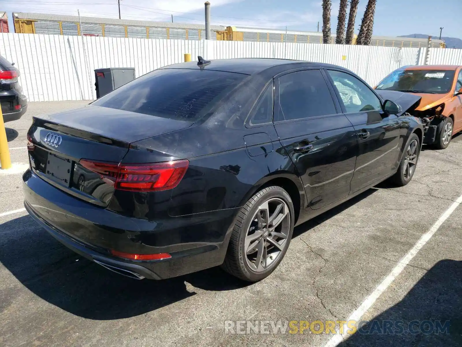 4 Photograph of a damaged car WAUGMAF43KN013556 AUDI A4 2019