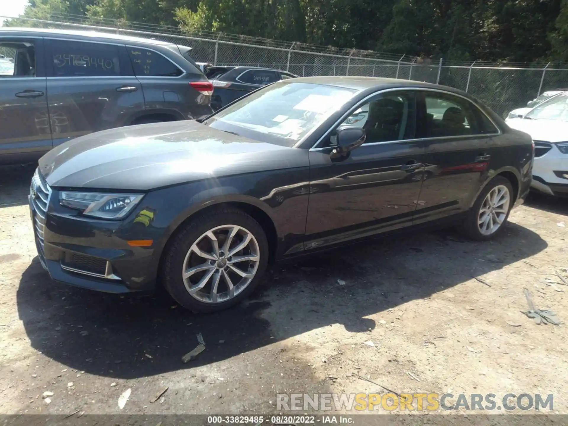 2 Photograph of a damaged car WAUGMAF43KN013962 AUDI A4 2019