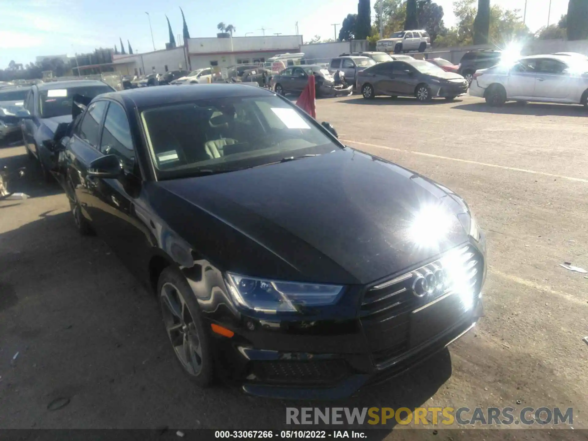 1 Photograph of a damaged car WAUGMAF43KN015517 AUDI A4 2019