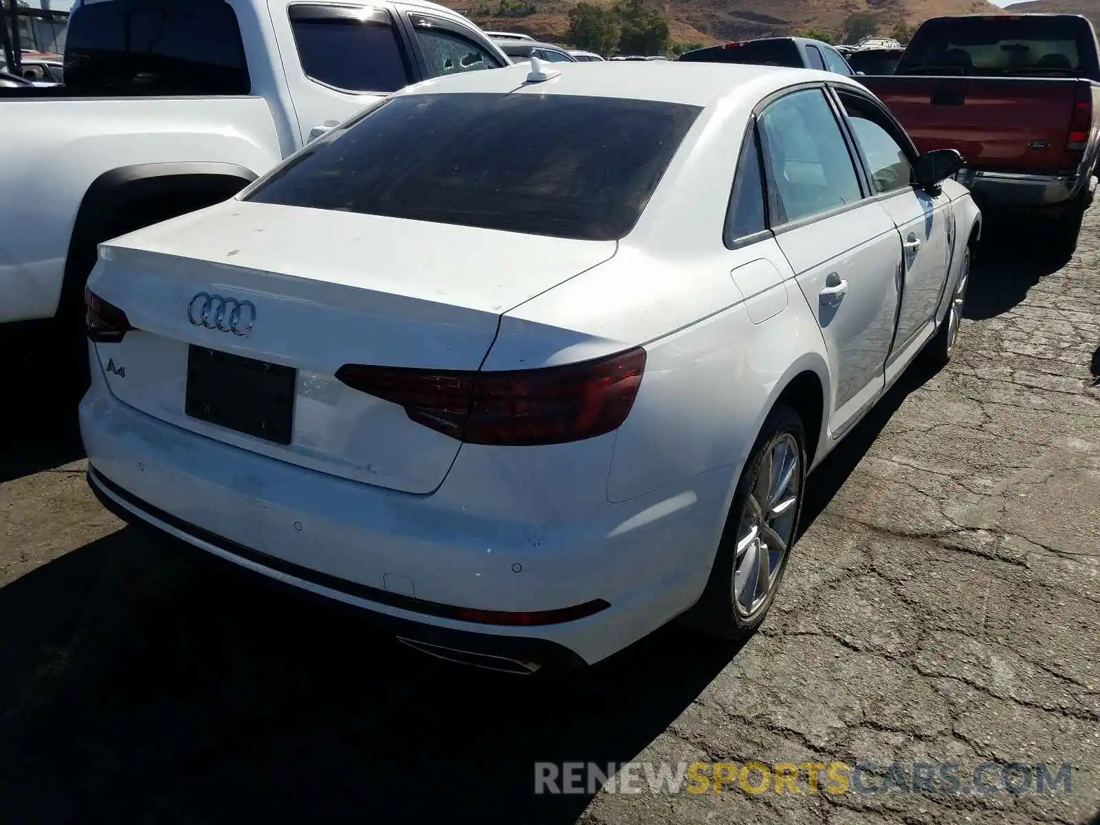 4 Photograph of a damaged car WAUGMAF43KN017557 AUDI A4 2019