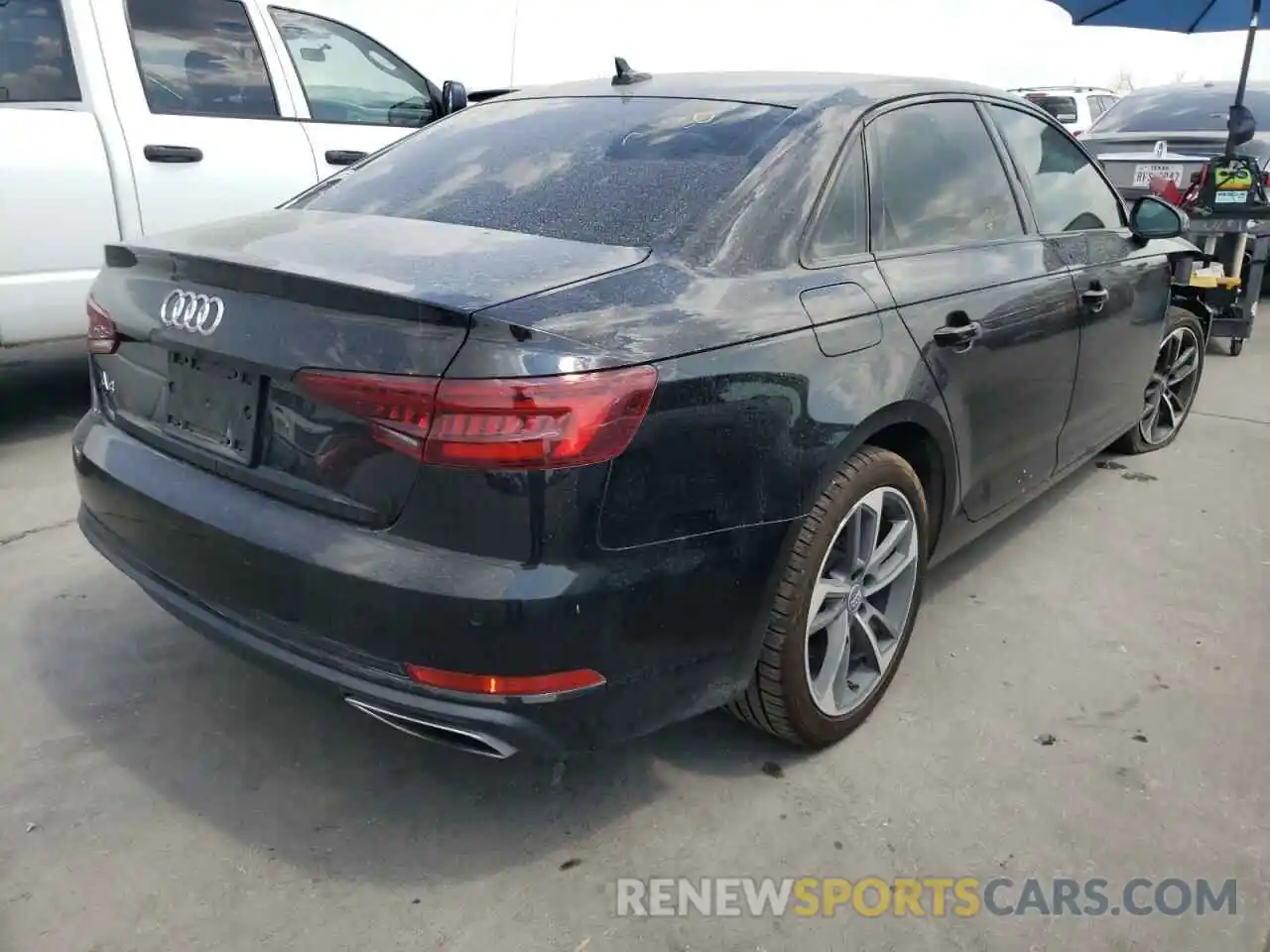 4 Photograph of a damaged car WAUGMAF43KN020555 AUDI A4 2019