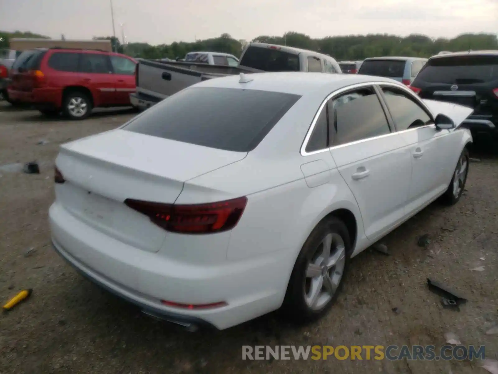 4 Photograph of a damaged car WAUGMAF44KA020586 AUDI A4 2019