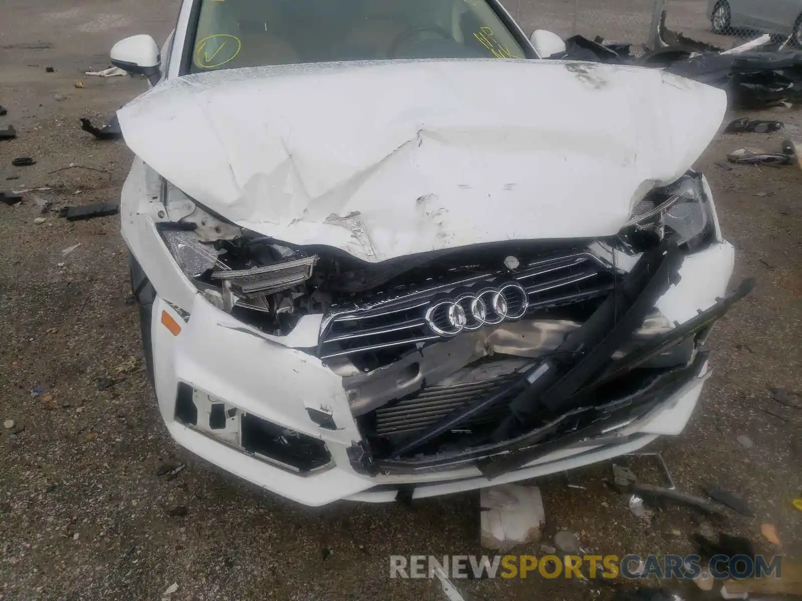 9 Photograph of a damaged car WAUGMAF44KA020586 AUDI A4 2019