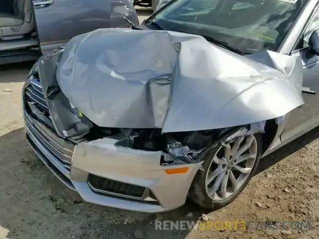 9 Photograph of a damaged car WAUGMAF44KA028140 AUDI A4 2019