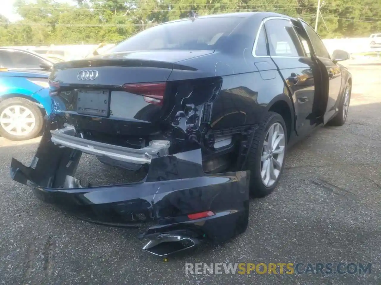 4 Photograph of a damaged car WAUGMAF44KA062658 AUDI A4 2019