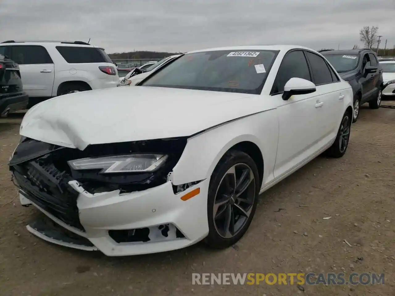 2 Photograph of a damaged car WAUGMAF44KA112913 AUDI A4 2019