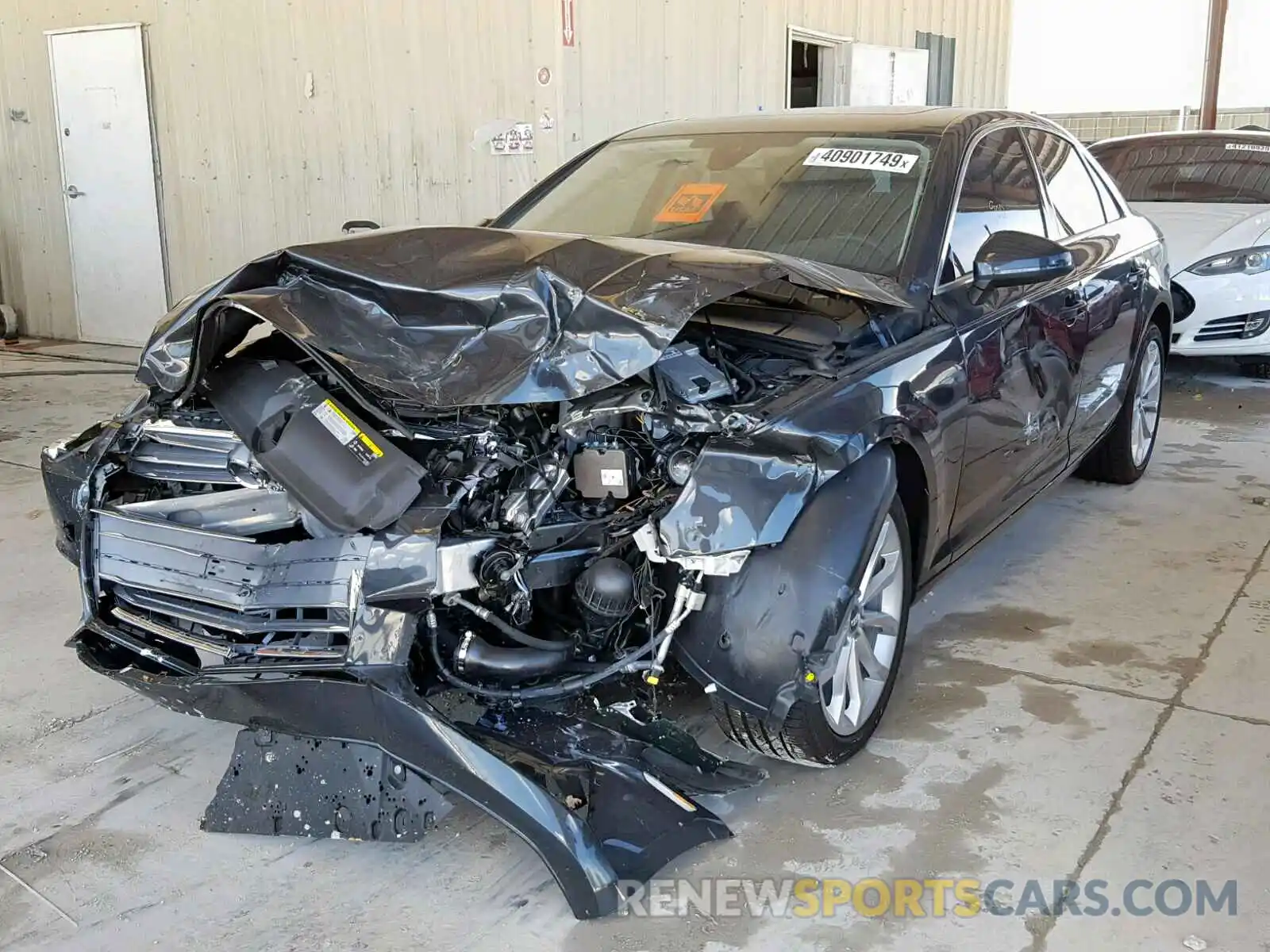 2 Photograph of a damaged car WAUGMAF44KN007748 AUDI A4 2019