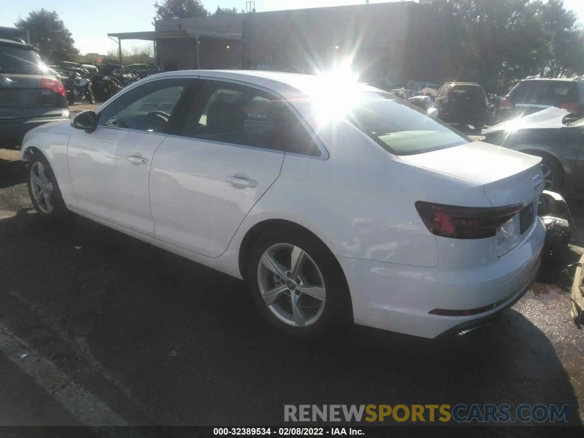 3 Photograph of a damaged car WAUGMAF44KN011363 AUDI A4 2019