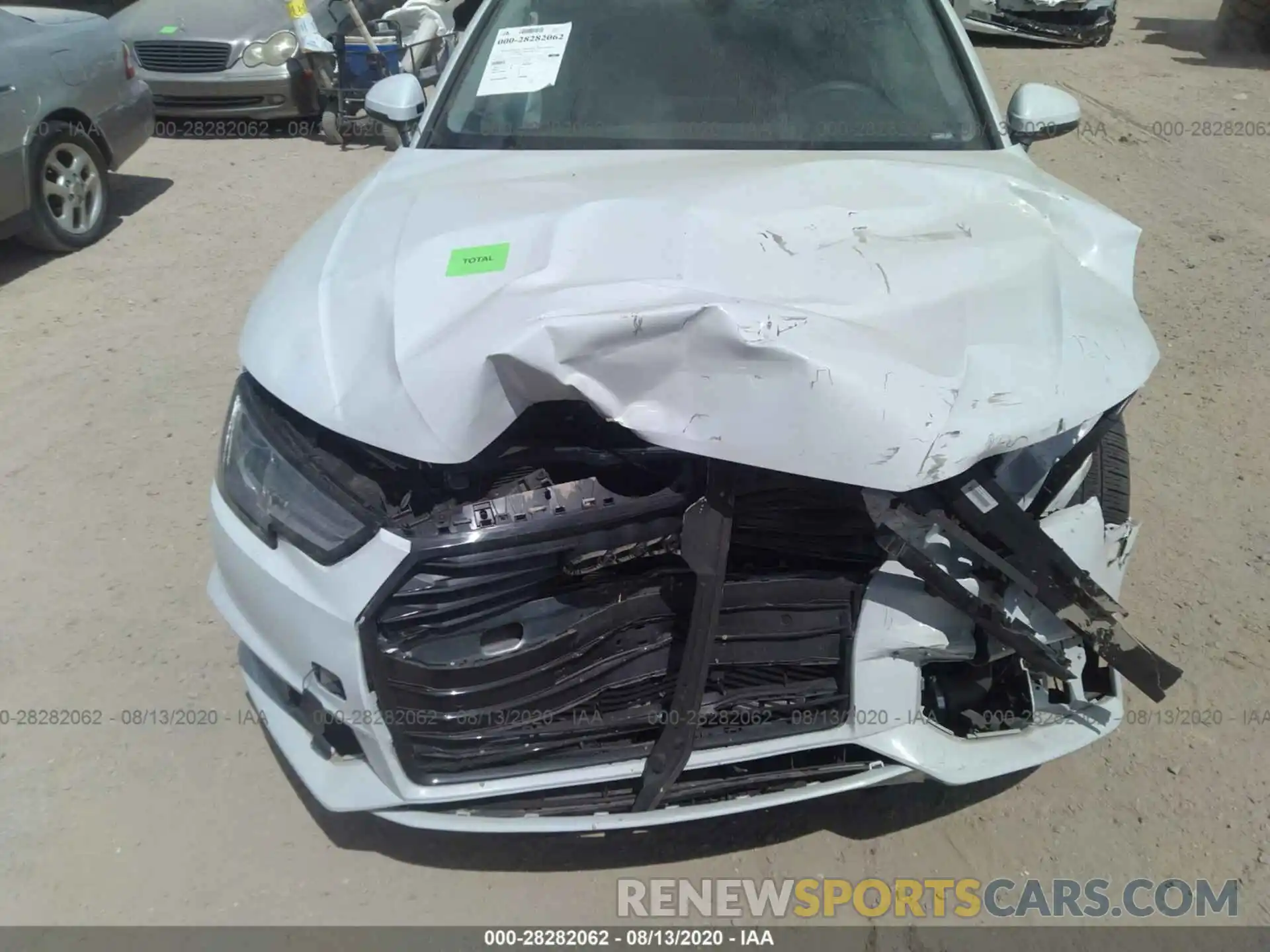 6 Photograph of a damaged car WAUGMAF44KN020452 AUDI A4 2019