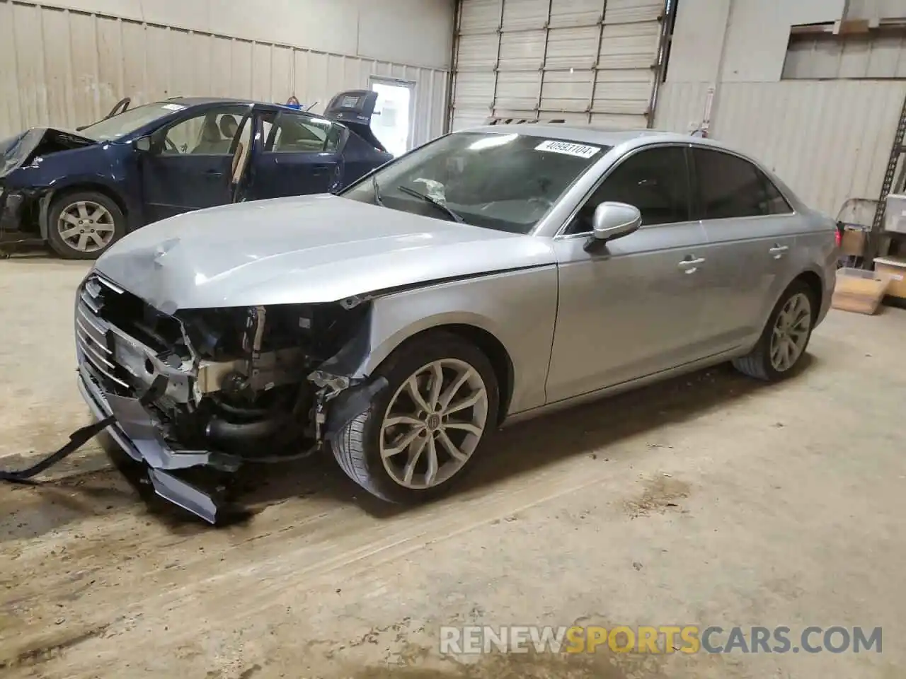 1 Photograph of a damaged car WAUGMAF45KA007376 AUDI A4 2019