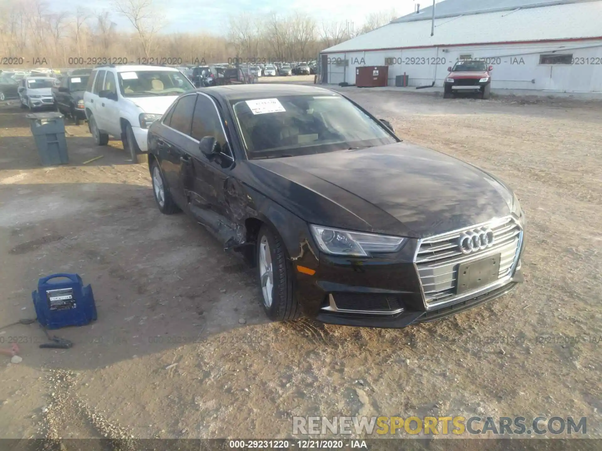 1 Фотография поврежденного автомобиля WAUGMAF45KA014246 AUDI A4 2019