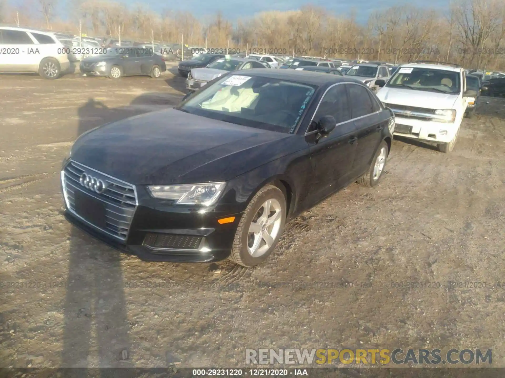 2 Photograph of a damaged car WAUGMAF45KA014246 AUDI A4 2019