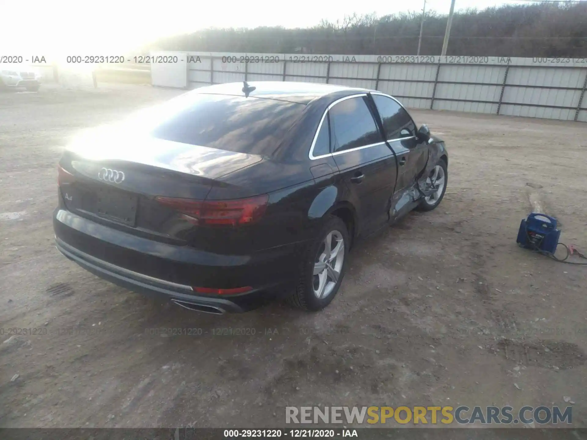 4 Фотография поврежденного автомобиля WAUGMAF45KA014246 AUDI A4 2019