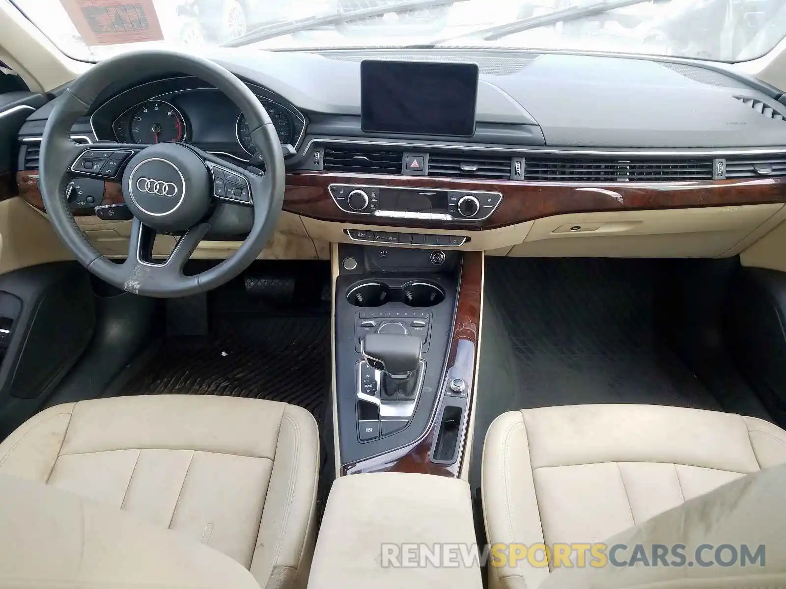 9 Фотография поврежденного автомобиля WAUGMAF45KA022024 AUDI A4 2019