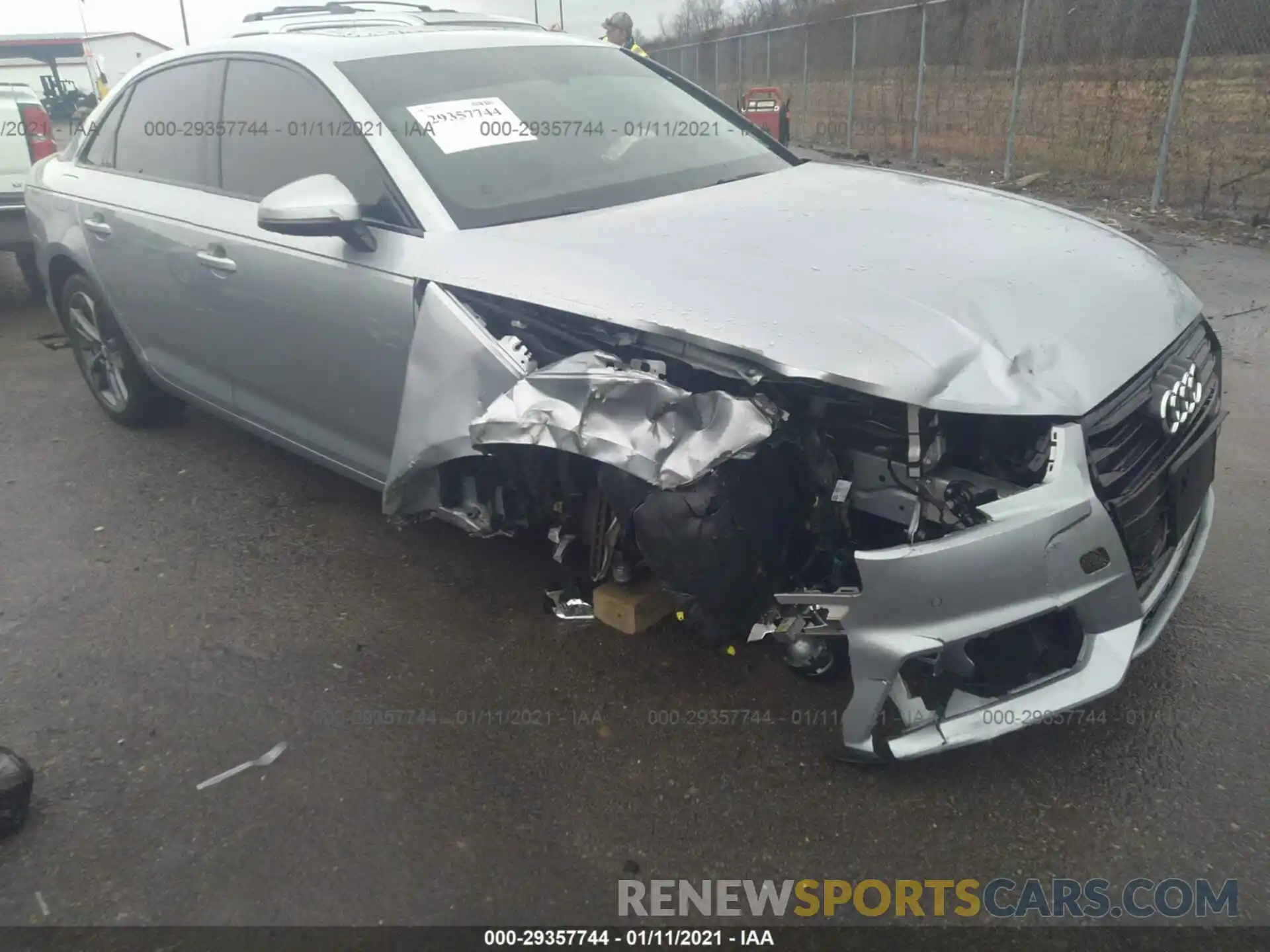 6 Photograph of a damaged car WAUGMAF45KA120146 AUDI A4 2019