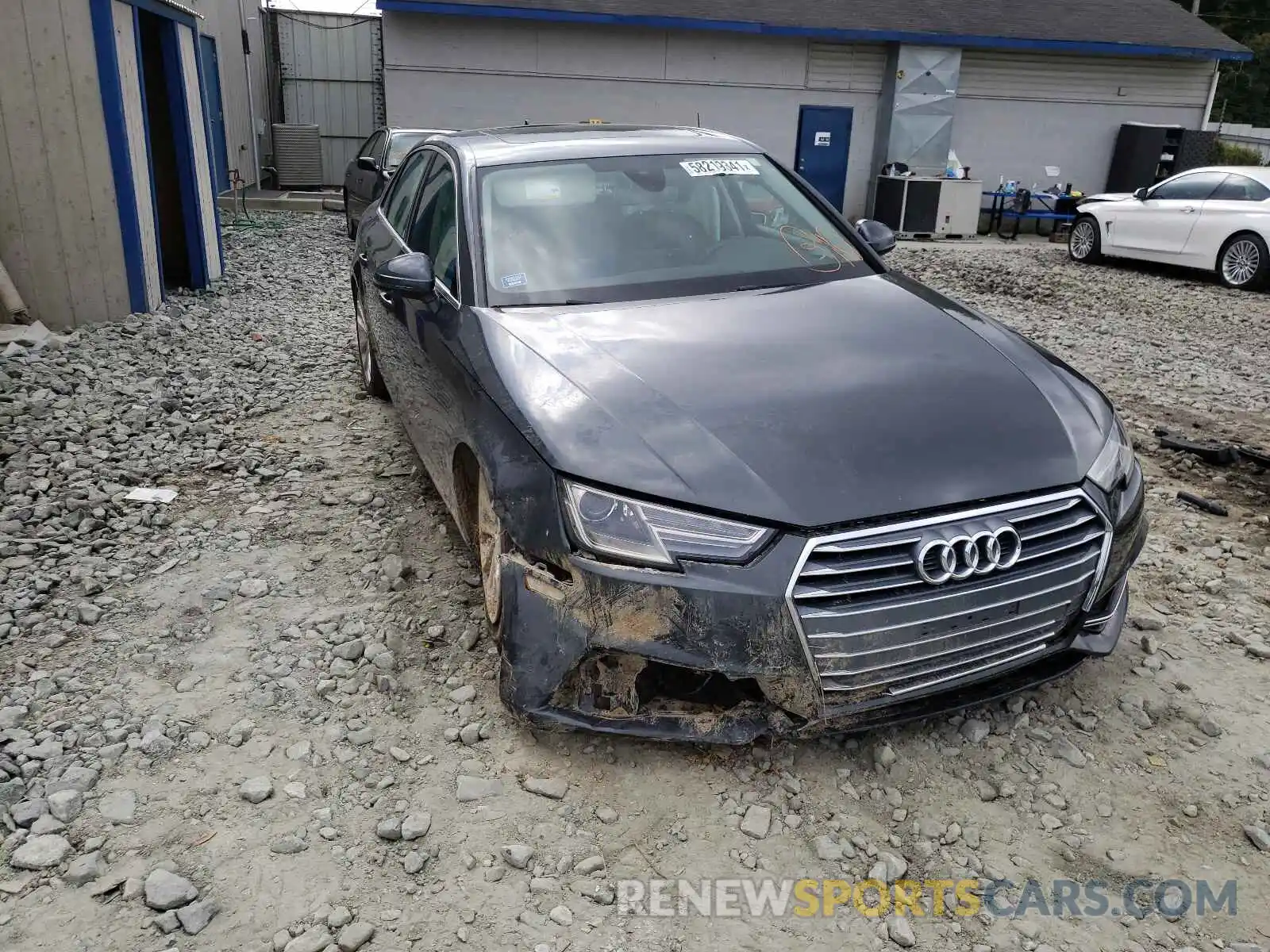 1 Photograph of a damaged car WAUGMAF45KN002767 AUDI A4 2019